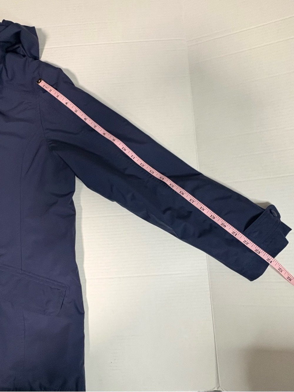 L.L. Bean Navy Hooded Utility Jacket - Picture 12 of 12